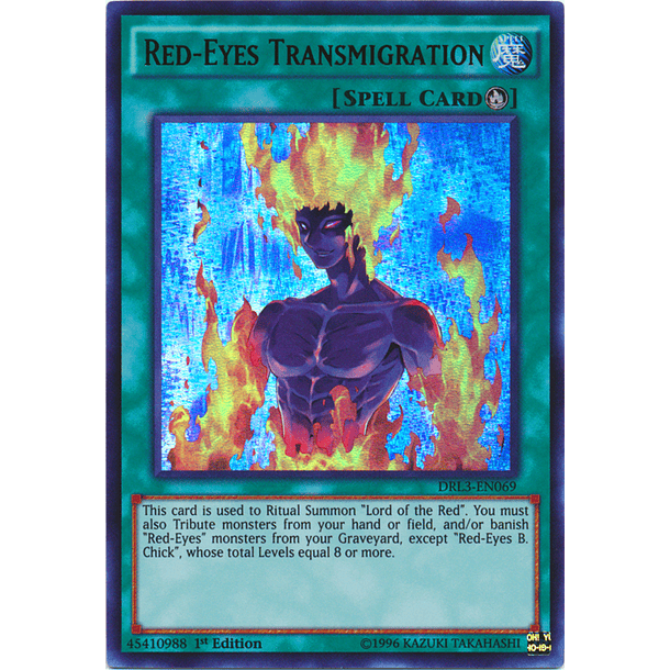 Red-Eyes Transmigration - DRL3-EN069 - Ultra Rare