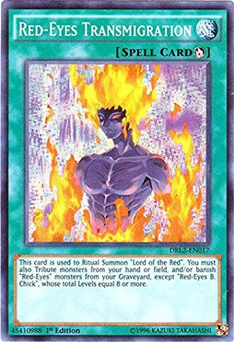 Red-Eyes Transmigration - DRL2-EN017 - Super Rare 