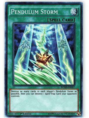 Pendulum Storm - BOSH-EN057 - Super Rare