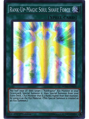 Rank-Up-Magic Soul Shave Force - WIRA-EN028 - Super Rare 
