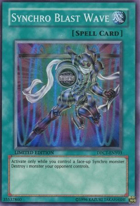 Synchro Blast Wave - DPCT-ENY03 - Super Rare (dañado)