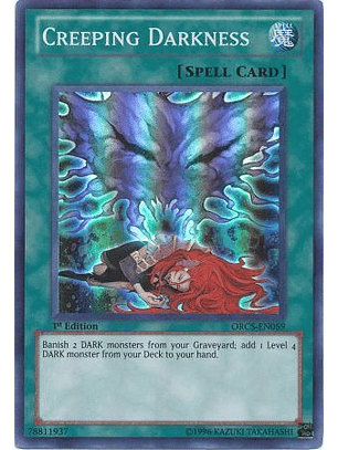 Creeping Darkness - ORCS-EN059 - Super Rare 