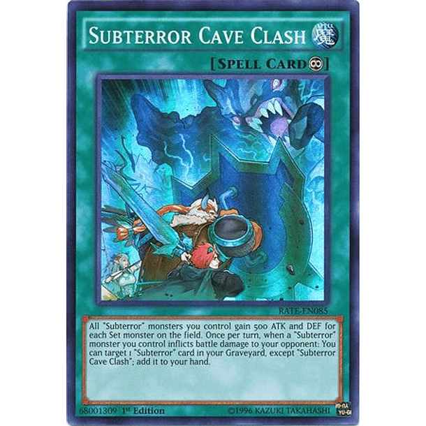 Subterror Cave Clash - RATE-EN085 - Super Rare 
