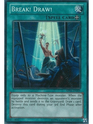 Break! Draw! - AP04-EN009 - Super Rare (español)