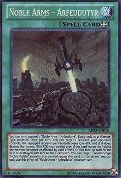 Noble Arms - Arfeudutyr - AP03-EN010 - Super Rare