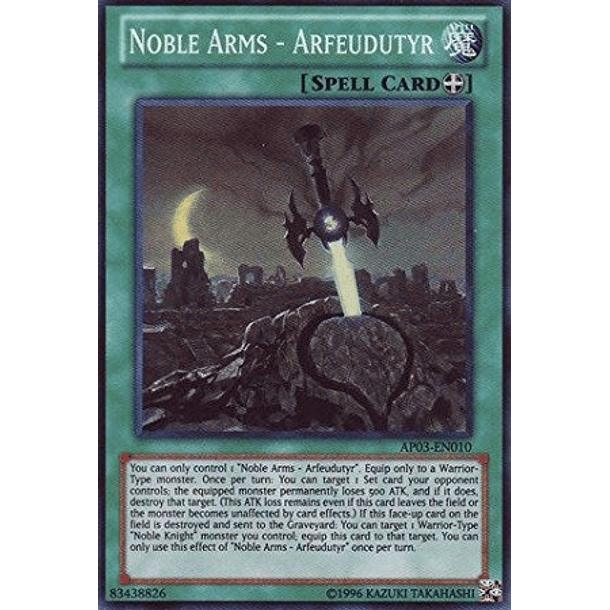 Noble Arms - Arfeudutyr - AP03-EN010 - Super Rare