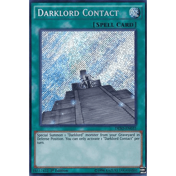 Darklord Contact - DESO-EN035 - Secret Rare
