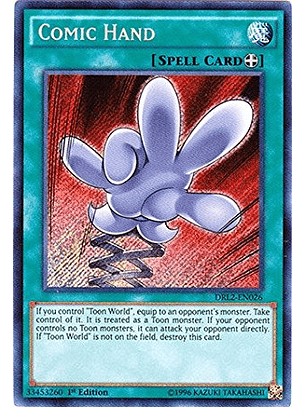 Comic Hand - DRL2-EN026 - Secret Rare