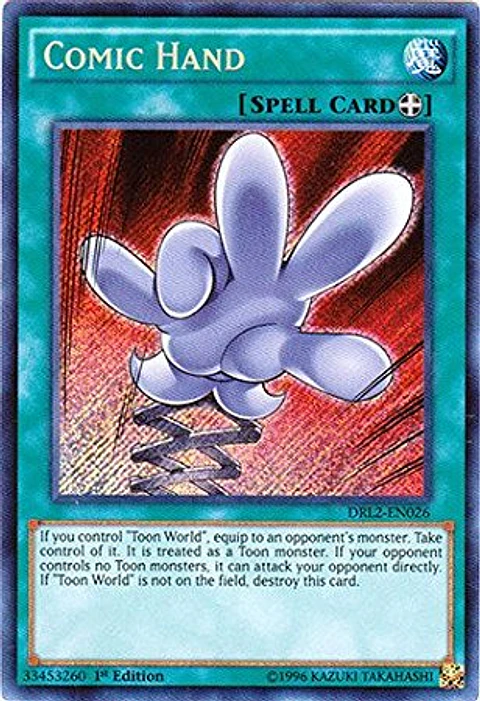 Comic Hand - DRL2-EN026 - Secret Rare
