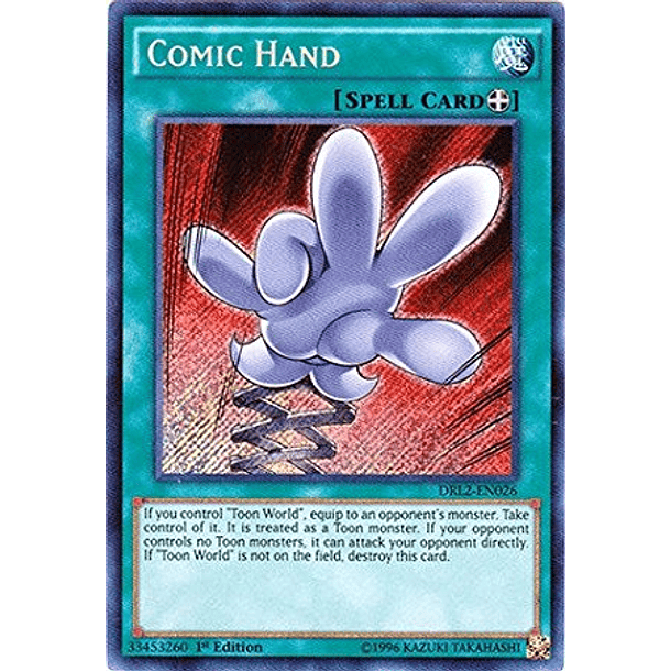 Comic Hand - DRL2-EN026 - Secret Rare
