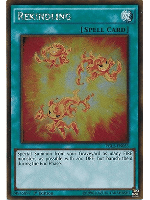 Rekindling - PGL2-EN053 - Gold Rare
