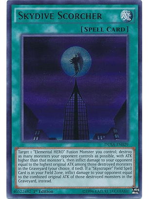 Skydive Scorcher - DUSA-EN029 - Ultra Rare