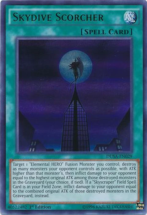 Skydive Scorcher - DUSA-EN029 - Ultra Rare