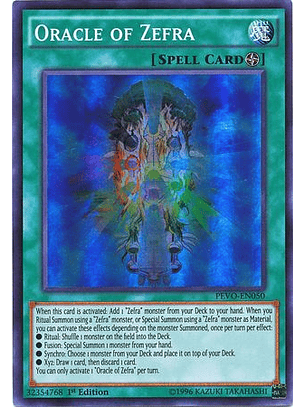 Oracle of Zefra - PEVO-EN050 - Super Rare