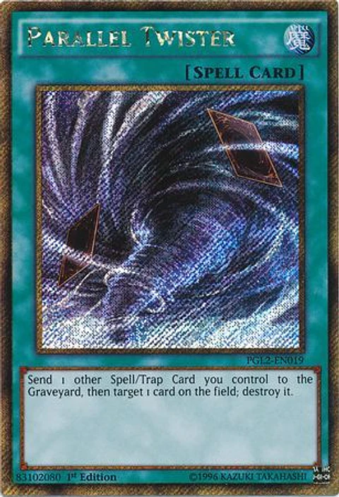 Parallel Twister - PGL2-EN019 - Gold Secret Rare