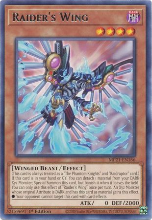 Raider's Wing - MP21-EN166 - Rare 1