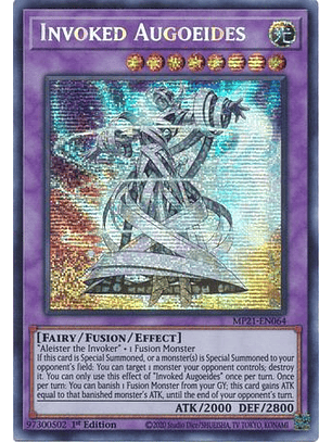 Invoked Augoeides - MP21-EN064 - Prismatic Secret Rare
