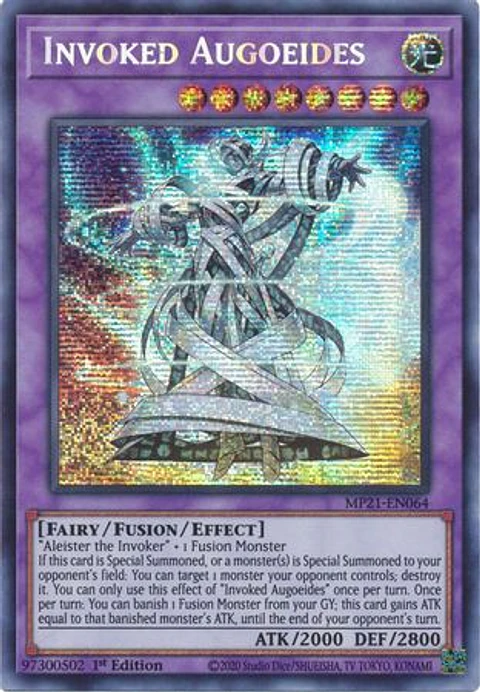Invoked Augoeides - MP21-EN064 - Prismatic Secret Rare