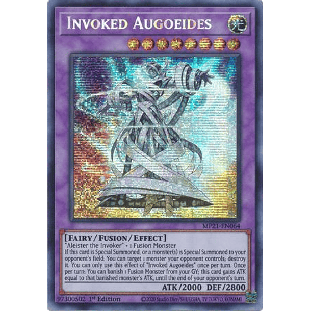 Invoked Augoeides - MP21-EN064 - Prismatic Secret Rare