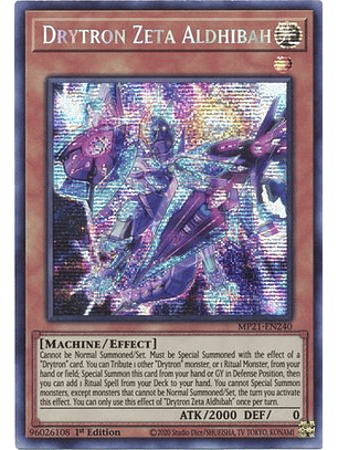 Drytron Zeta Aldhibah - MP21-EN240 - Prismatic Secret Rare