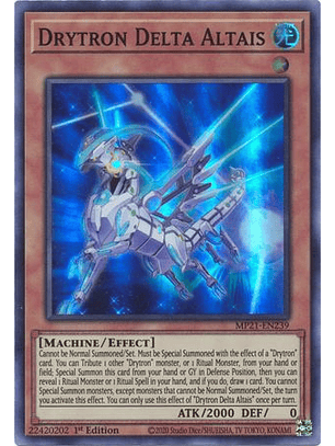 Drytron Delta Altais - MP21-EN239 - Super Rare 