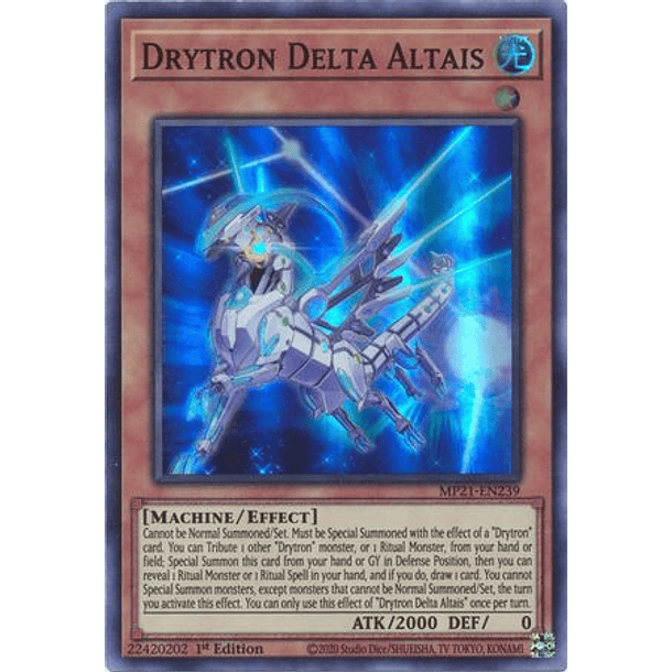 Drytron Delta Altais - MP21-EN239 - Super Rare 