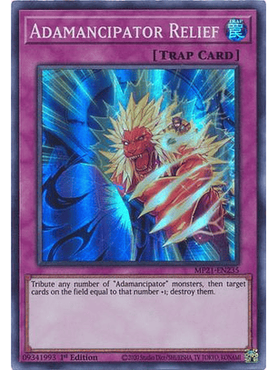 Adamancipator Relief - MP21-EN235 - Super Rare 