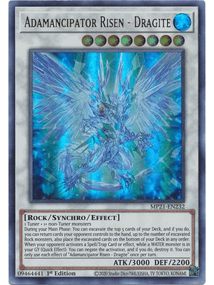 Adamancipator Risen - Dragite - MP21-EN232 - Ultra Rare