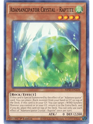 Adamancipator Crystal - Raptite - MP21-EN228 - Common