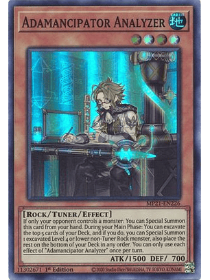 Adamancipator Analyzer - MP21-EN226 - Super Rare