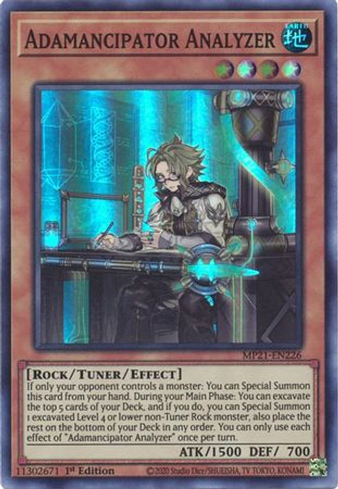 Adamancipator Analyzer - MP21-EN226 - Super Rare
