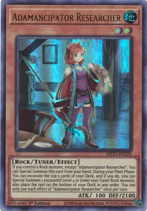 Adamancipator Researcher - MP21-EN225 - Ultra Rare
