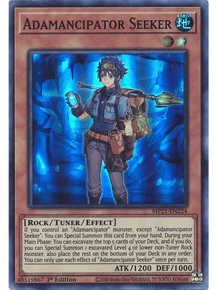 Adamancipator Seeker - MP21-EN224 - Super Rare