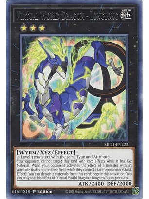 Virtual World Dragon - Longlong - MP21-EN222 - Rare