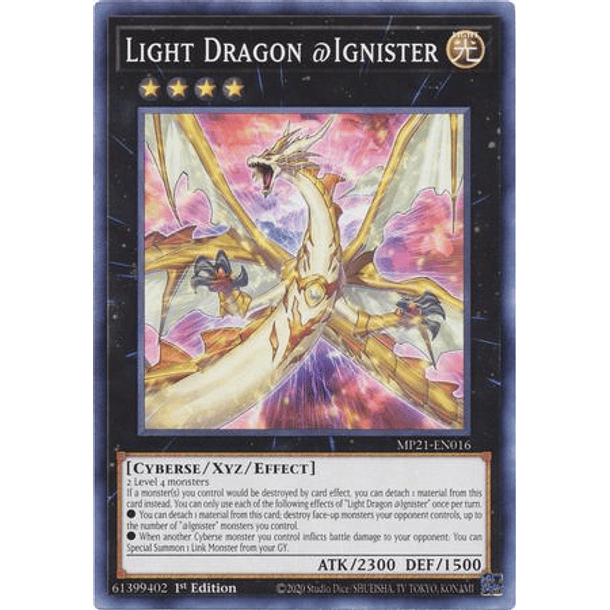 Light Dragon @Ignister - MP21-EN016 - Common