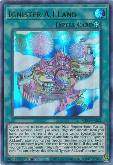 Ignister A.I.Land - MP21-EN021 - Ultra Rare