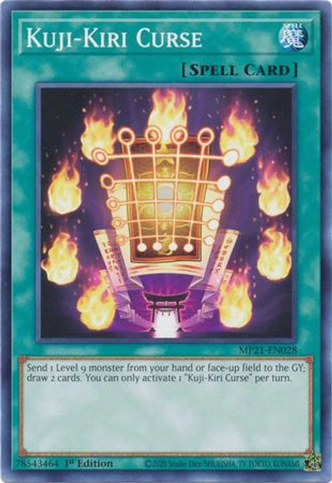 Kuji-Kiri Curse - MP21-EN028 - Common