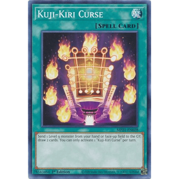 Kuji-Kiri Curse - MP21-EN028 - Common