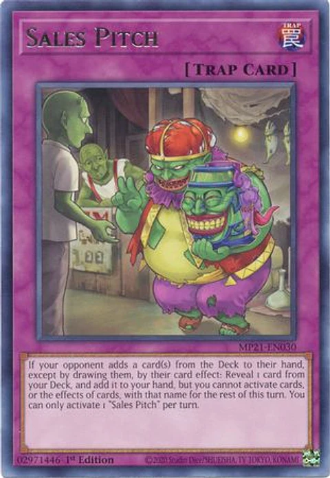 Sales Pitch - MP21-EN030 - Rare