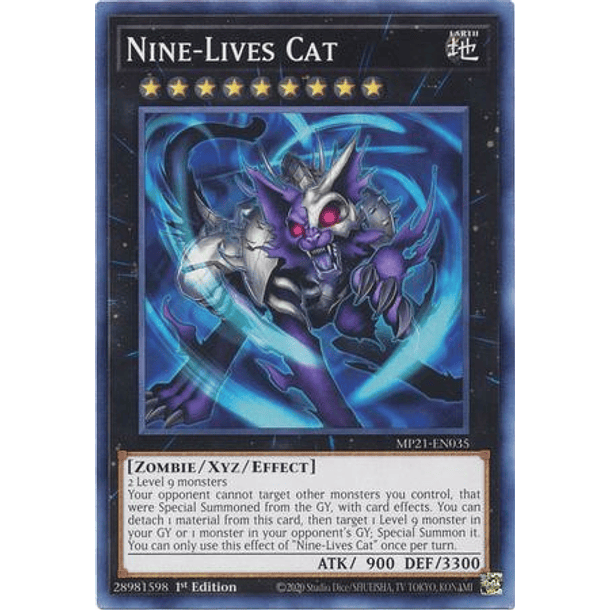 Nine-Lives Cat - MP21-EN035 - Common