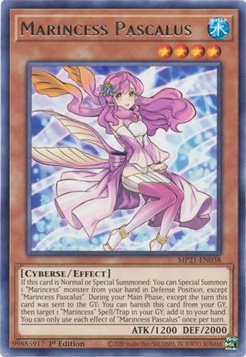 Marincess Pascalus - MP21-EN038 - Rare 