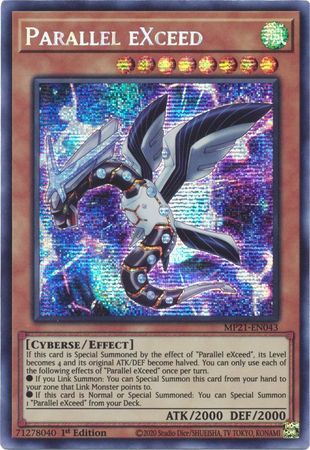 Parallel eXceed - MP21-EN043 - Prismatic Secret Rare 1