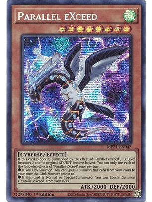 Parallel eXceed - MP21-EN043 - Prismatic Secret Rare