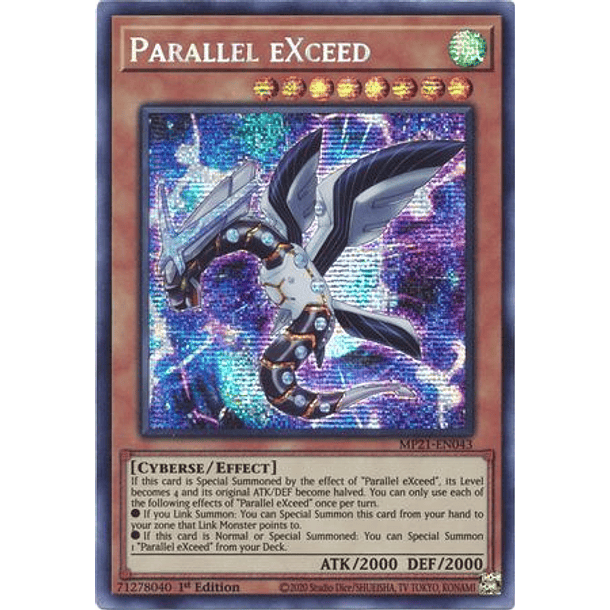 Parallel eXceed - MP21-EN043 - Prismatic Secret Rare