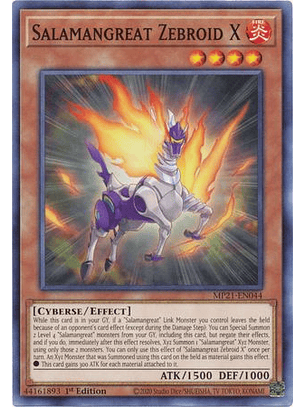 Salamangreat Zebroid X - MP21-EN044 - Common