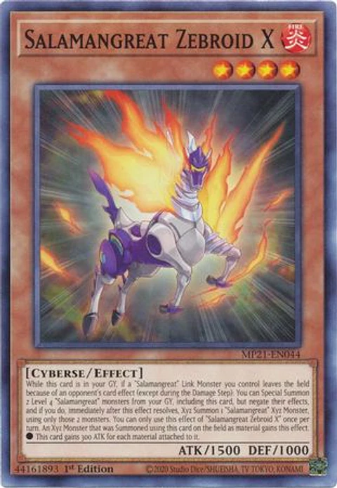 Salamangreat Zebroid X - MP21-EN044 - Common
