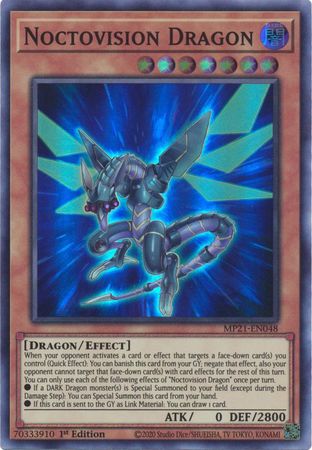 Noctovision Dragon - MP21-EN048 - Super Rare  1