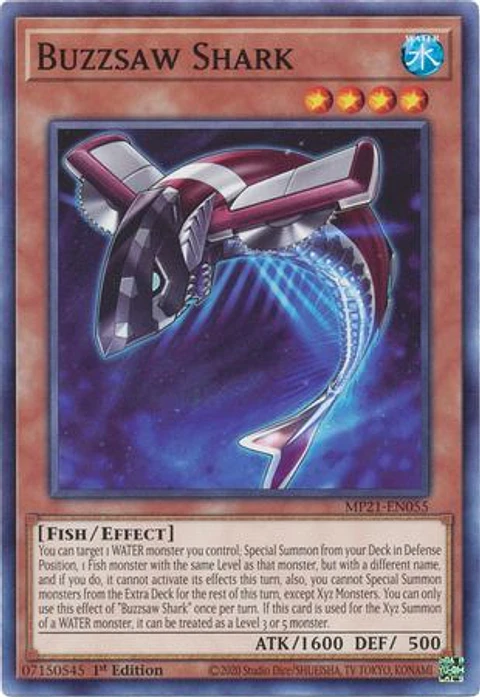 Buzzsaw Shark - MP21-EN055 - Common 