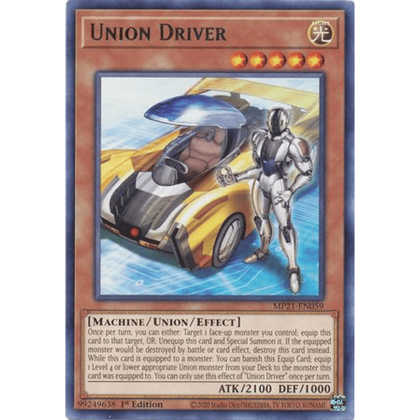 Union Driver - MP21-EN059 - Rare