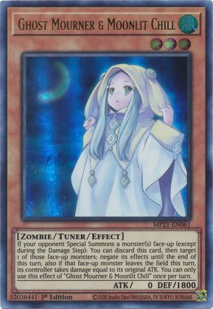 Ghost Mourner & Moonlit Chill - MP21-EN061 - Ultra Rare 1